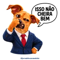 Figurinha do Caramelo: ISSO NÃO CHEIRA BEM