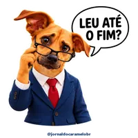 Figurinha do Caramelo: LEU ATÉ O FIM?