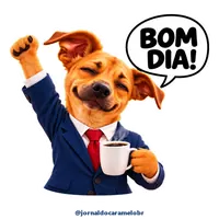 Figurinha do Caramelo: BOM DIA!
