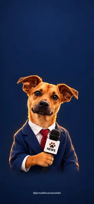 Wallpaper do Caramelo: Retrato de estúdio